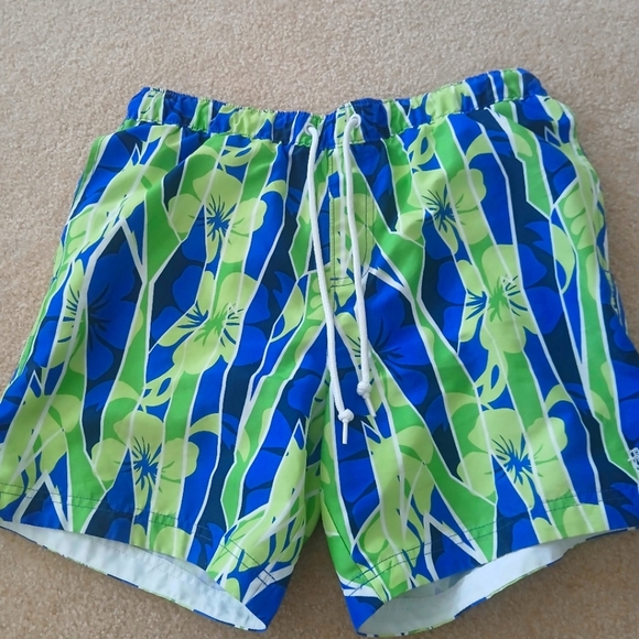 Original PENGUIN by Munsingwear Pattern Print Men’s Swim Trunks Shorts Sz M.  FL - Picture 1 of 8